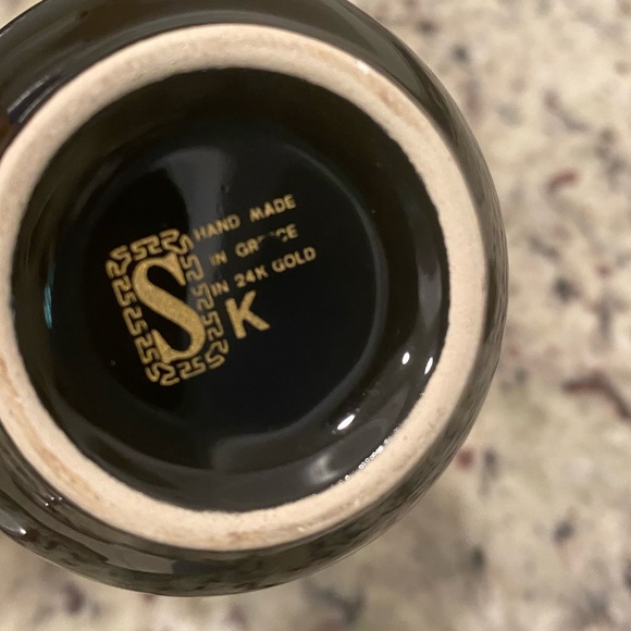 Vintage Fakiolas Teacups with Saucer Handmade With 24K Gold - Picture 5 of 5